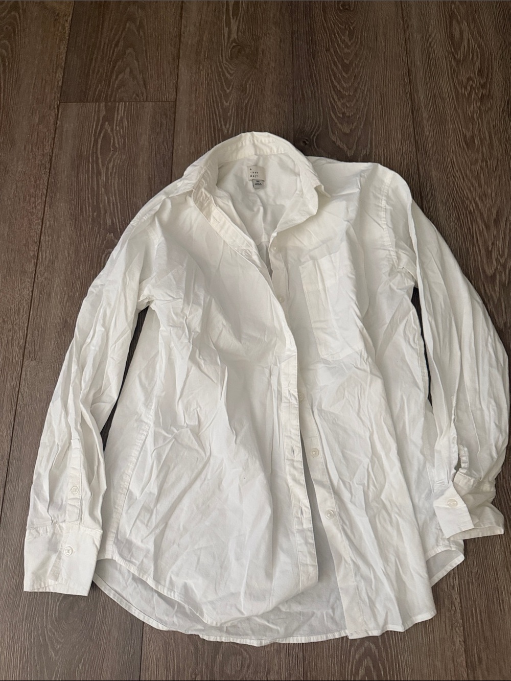 a new day White Lightweight Button-Up Shirt Jacket